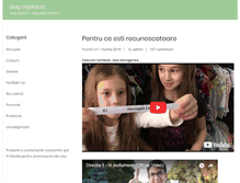 Tablet Screenshot of blog.copilas.ro
